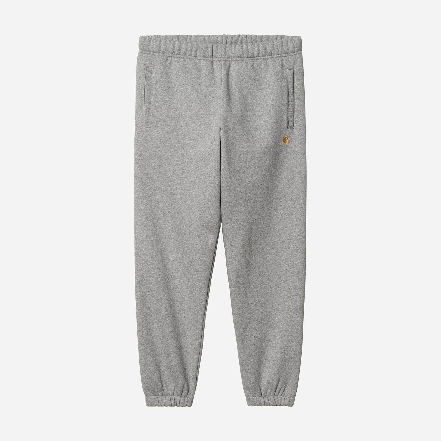 Carhartt WIP Chase Sweatpant - Grey Heather/Gold