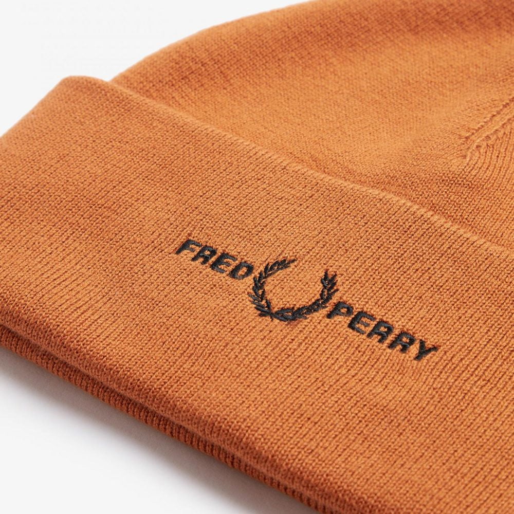 Fred Perry Graphic Beanie - Nut Flake