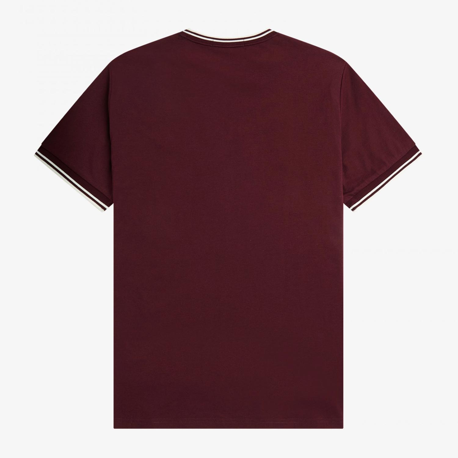 Fred Perry Twin Tipped Tee - Oxblood
