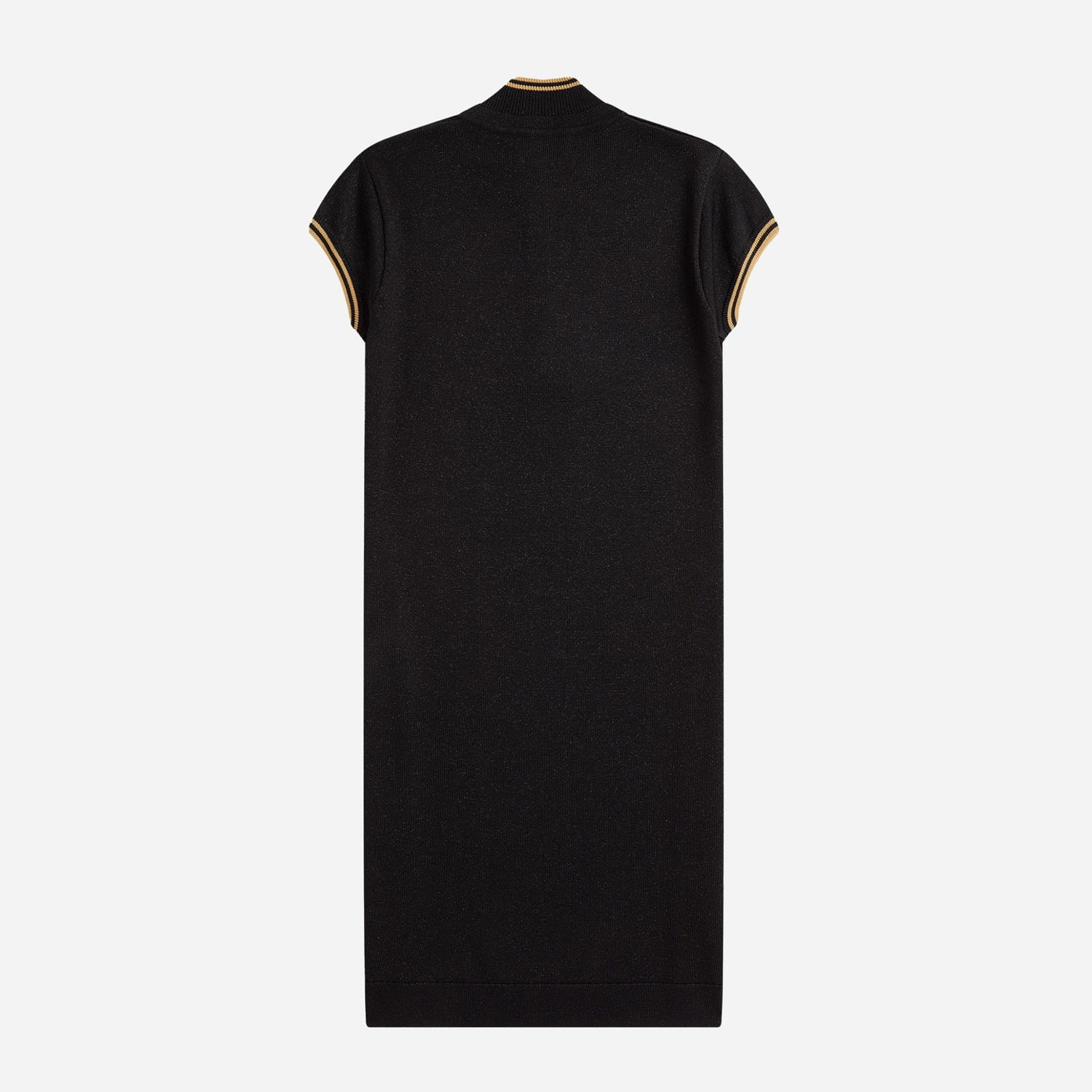 Fred Perry Women's Metallic Knitted Dress - Black