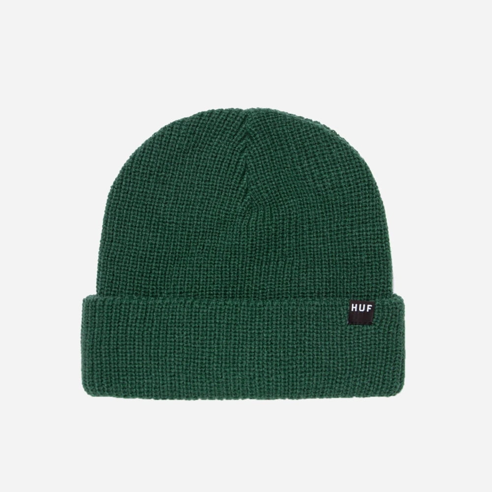 HUF Essentials Usual Beanie - Forest Green