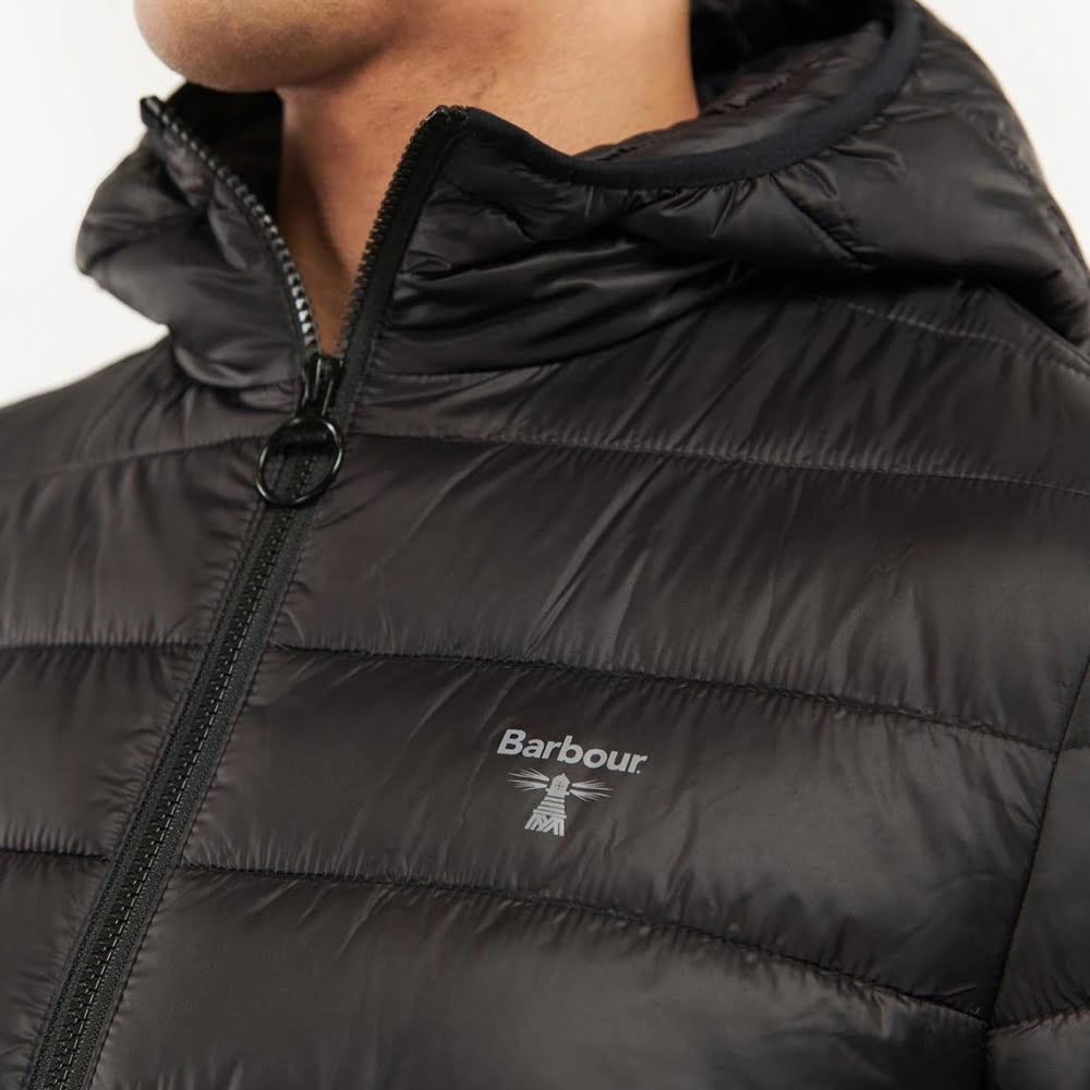 Barbour Beacon Burn Quilted Jacket - Black
