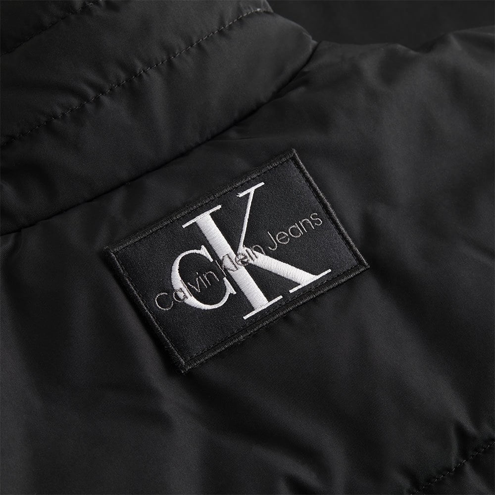 Calvin Klein Badge Trim Vest - Black Calvin Klein Badge Trim Vest - Black