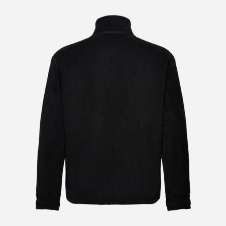 Calvin Klein Fleece Blocking Zip Through Jacket - Black