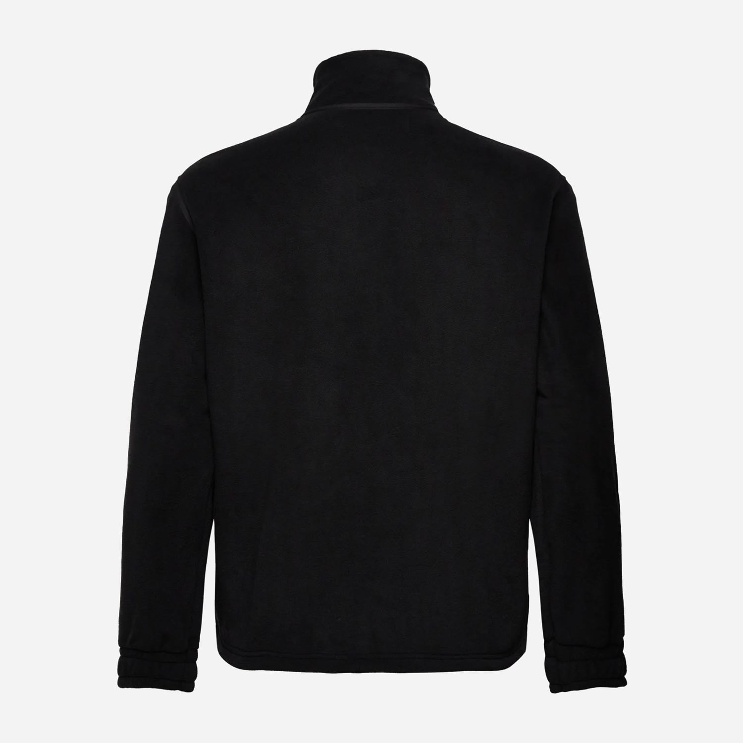 Calvin Klein Fleece Blocking Zip Through Jacket - Black