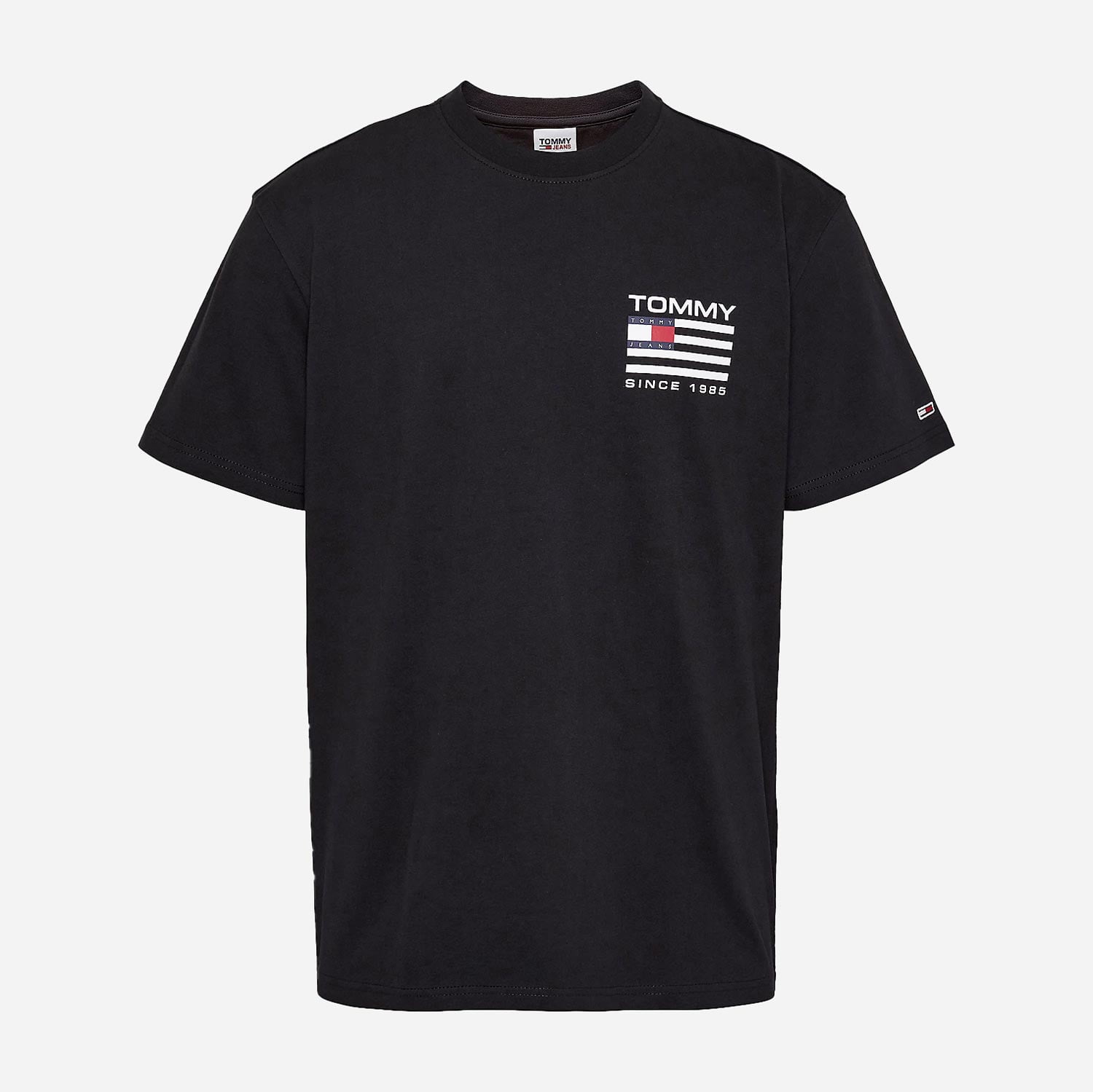 Tommy Jeans Classic Fit Back Logo Tee - Black