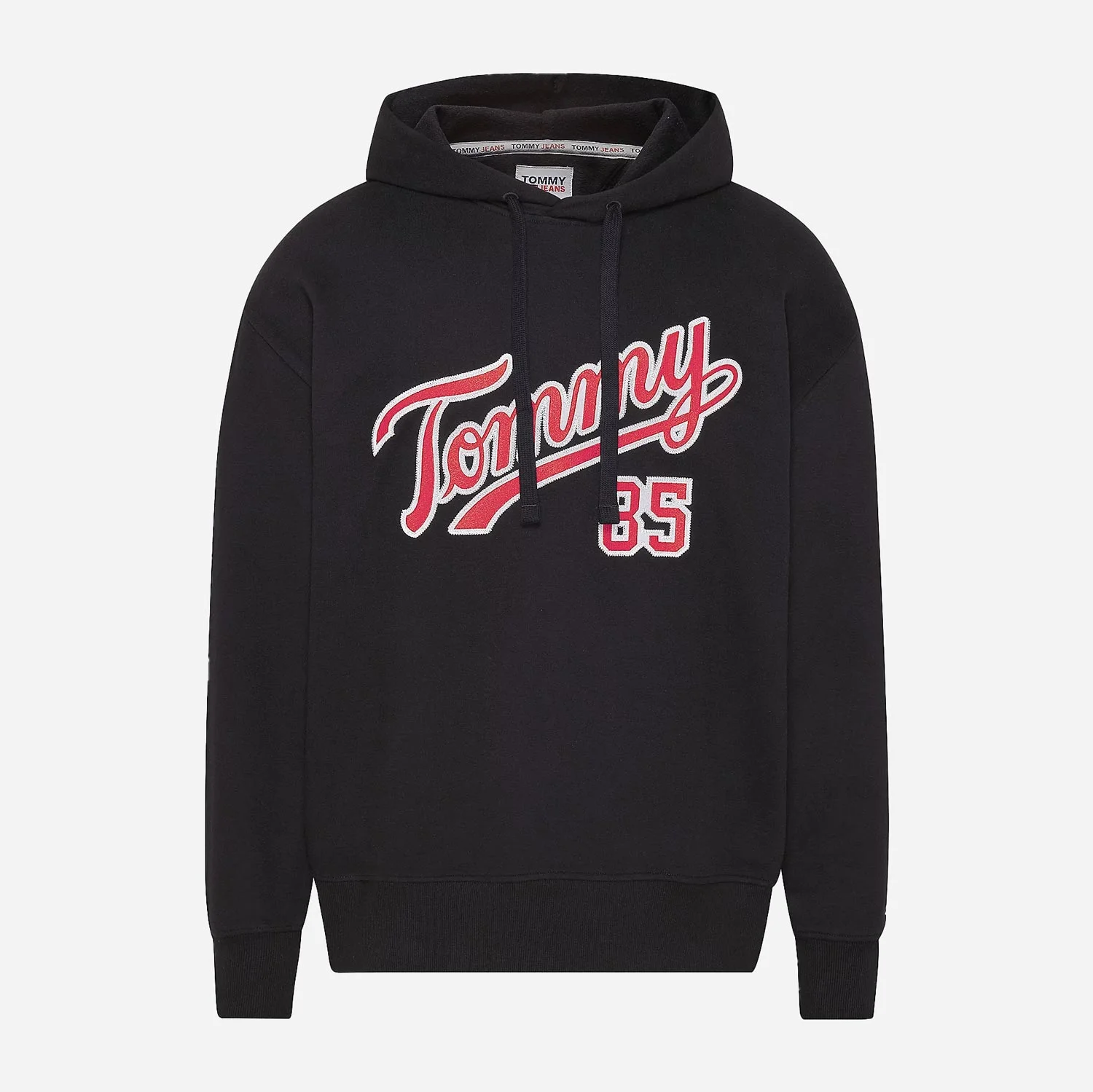 Tommy Jeans Relaxed College 85 Hoodie - Black