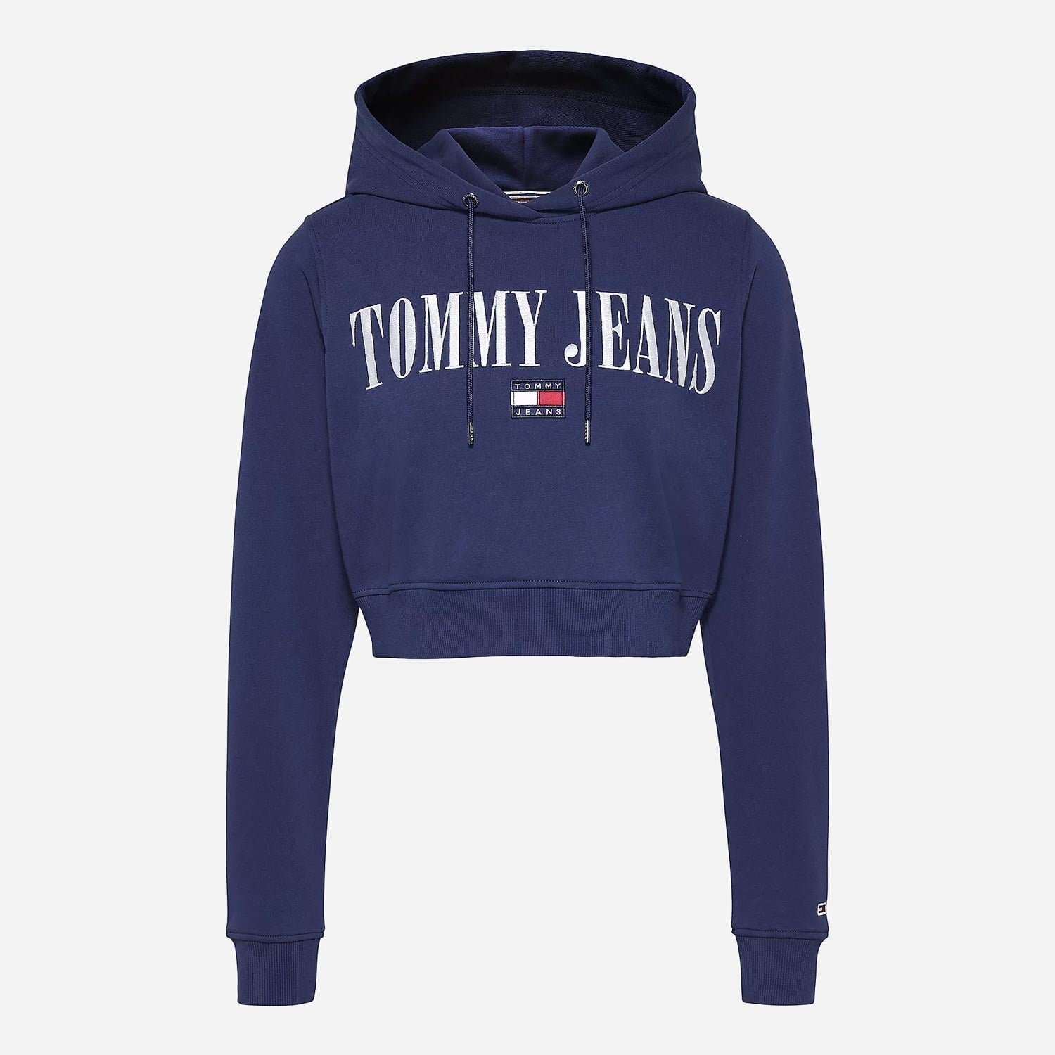 Tommy Jeans Women's Crop Archive 2 Hoodie - Twilight Navy