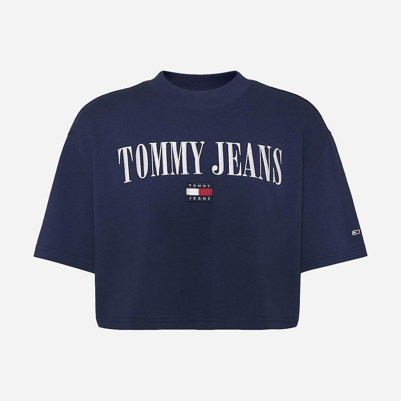 Tommy Jeans Women's Crop Archive Tee - Twilight Navy
