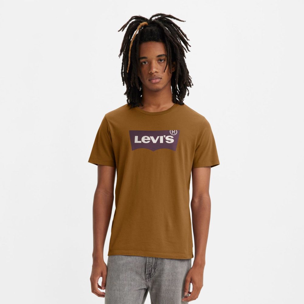 Levis Graphic Crewneck Tee - Color Extension Cathay Spice