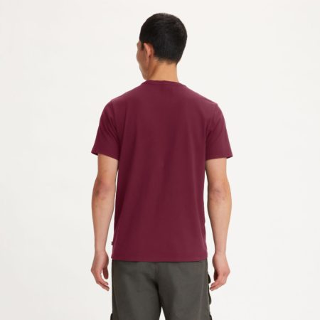 Levis Graphic Crewneck Tee - Color Extension Rumba Red