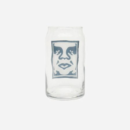 Obey Icon Drinking Glass - Clear