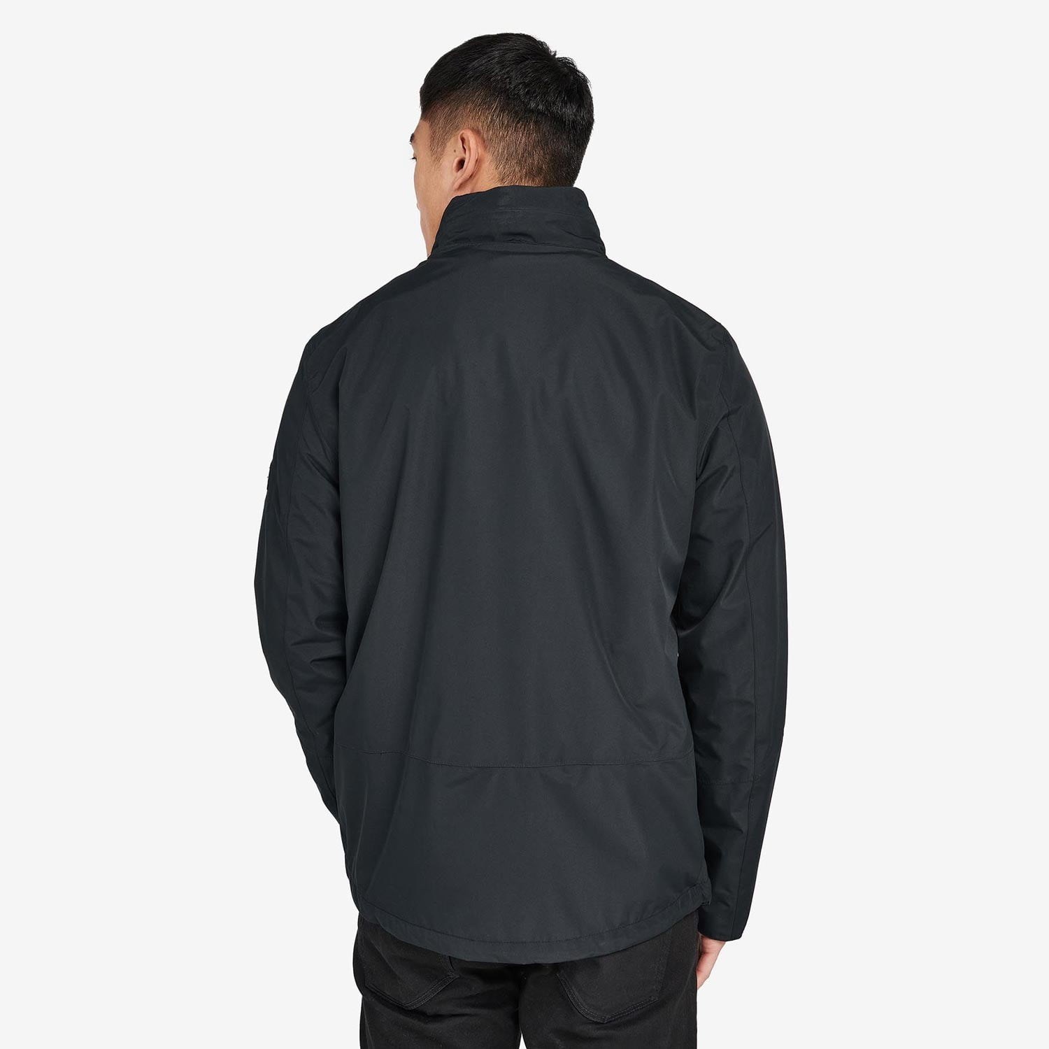 Barbour International Obel Regular Fit Long Sleeve Jacket - Black