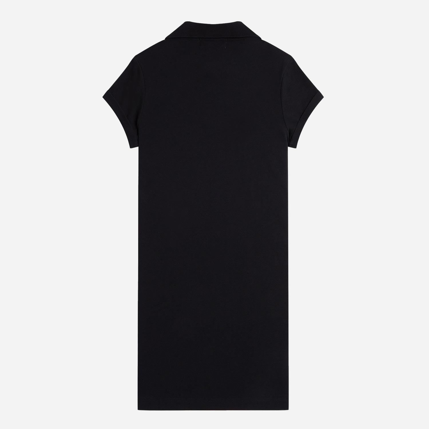 Fred Perry Women's X Amy Winehouse Embroidered Pique Regular Fit Short Sleeve Dress - Black