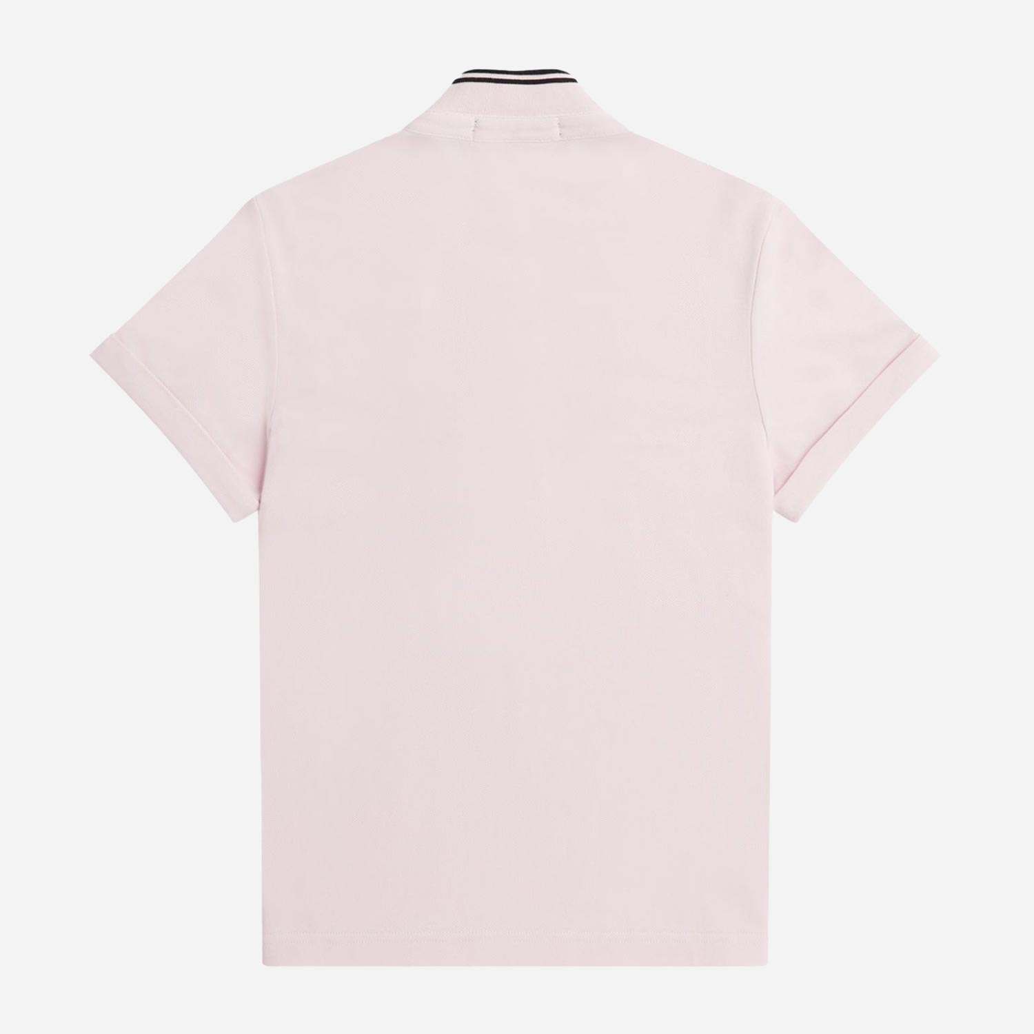 Fred Perry Women’s X Amy Winehouse Tipped Pique Regular Fit Short Sleeve Polo - Milky Pink