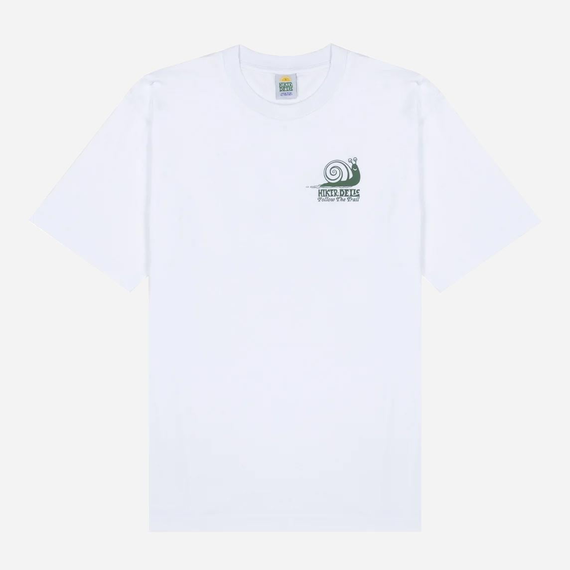 Hikerdelic Follow The Trail Regular Fit Short Sleeve Tee - White