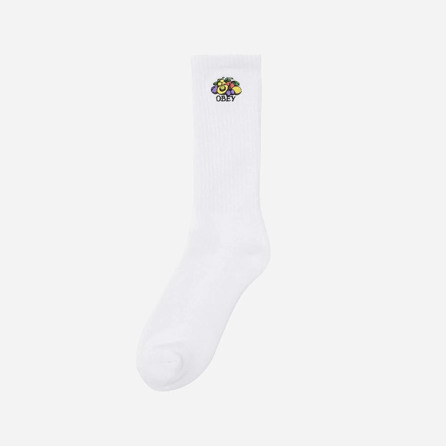 Obey Fruits Sock - White