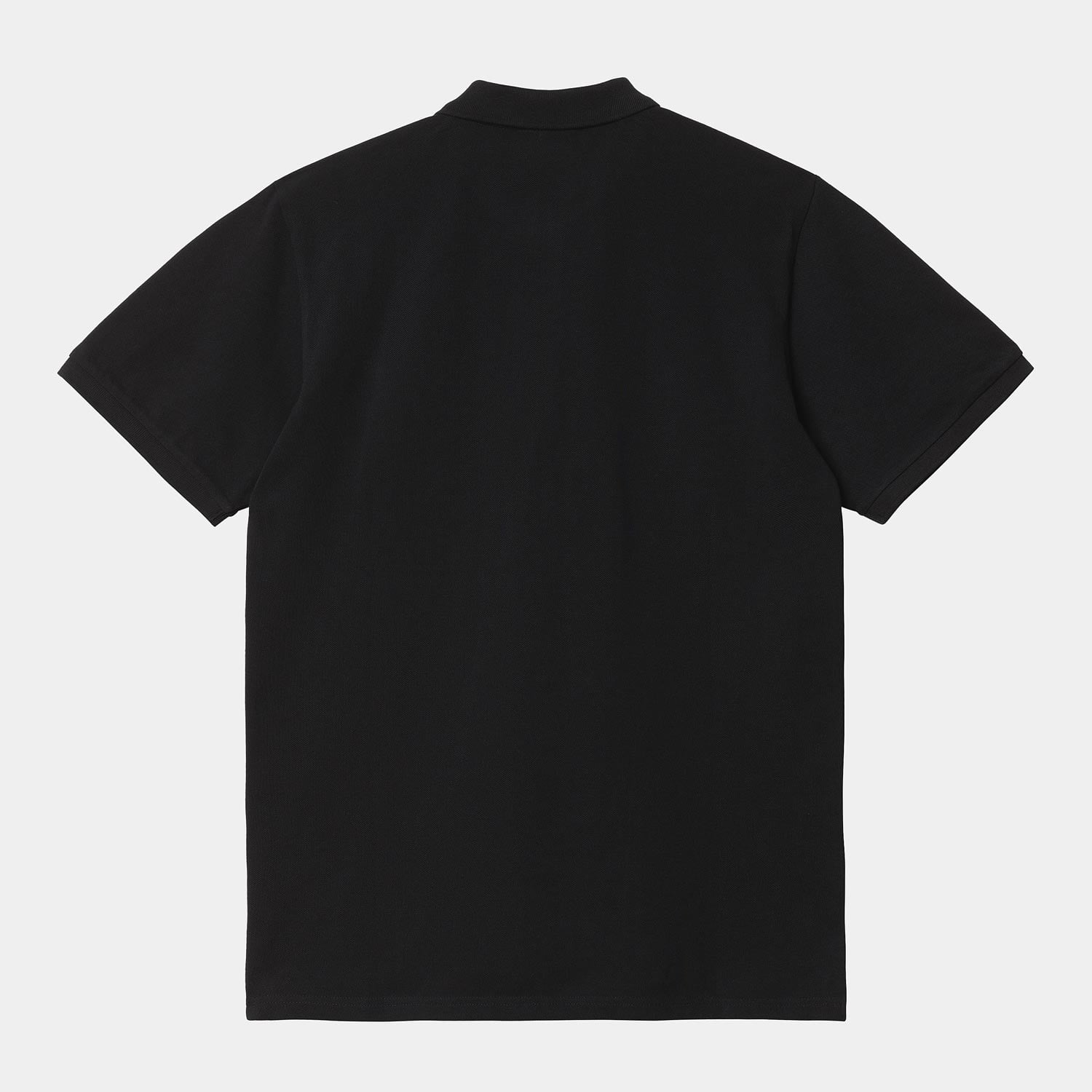 Carhartt WIP Chase Loose Fit Short Sleeve Polo - Black/Gold