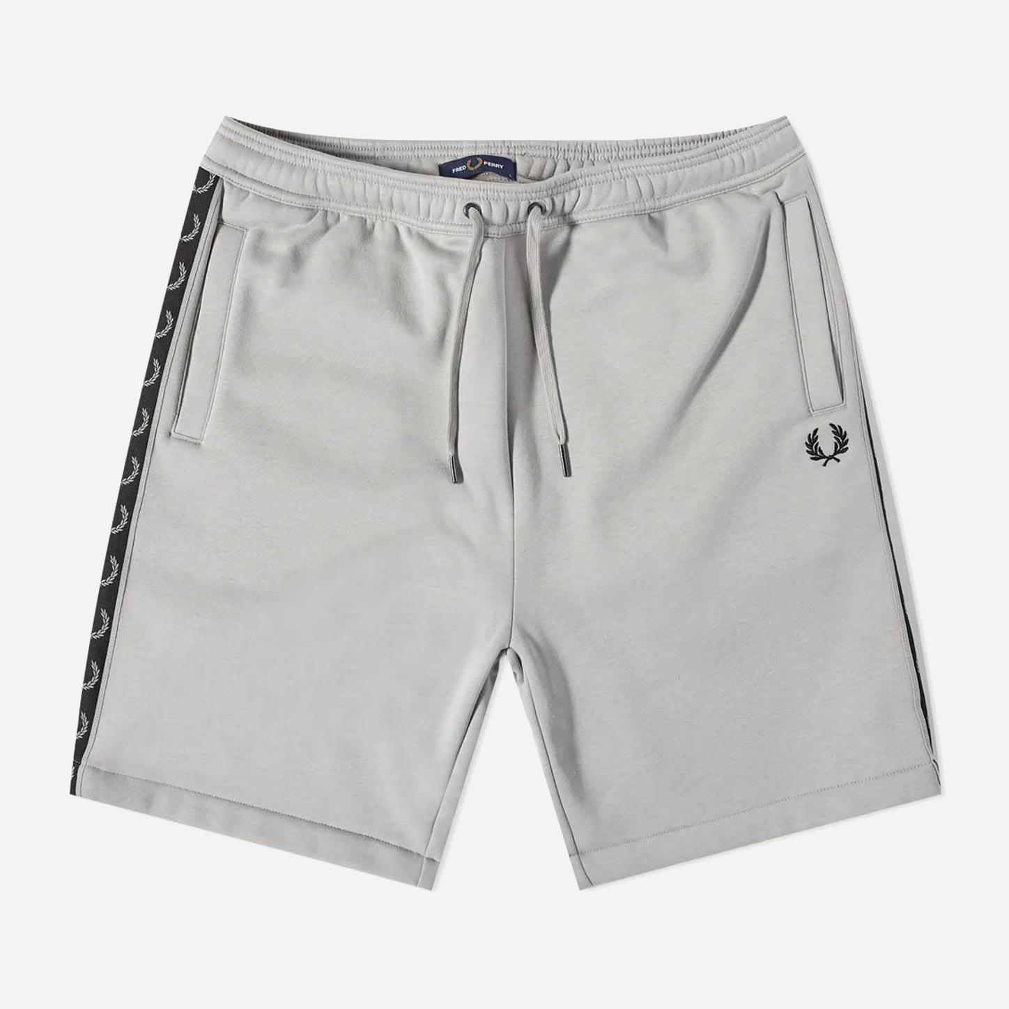 Fred Perry Contrast Taped Regular Fit Short - Limestone