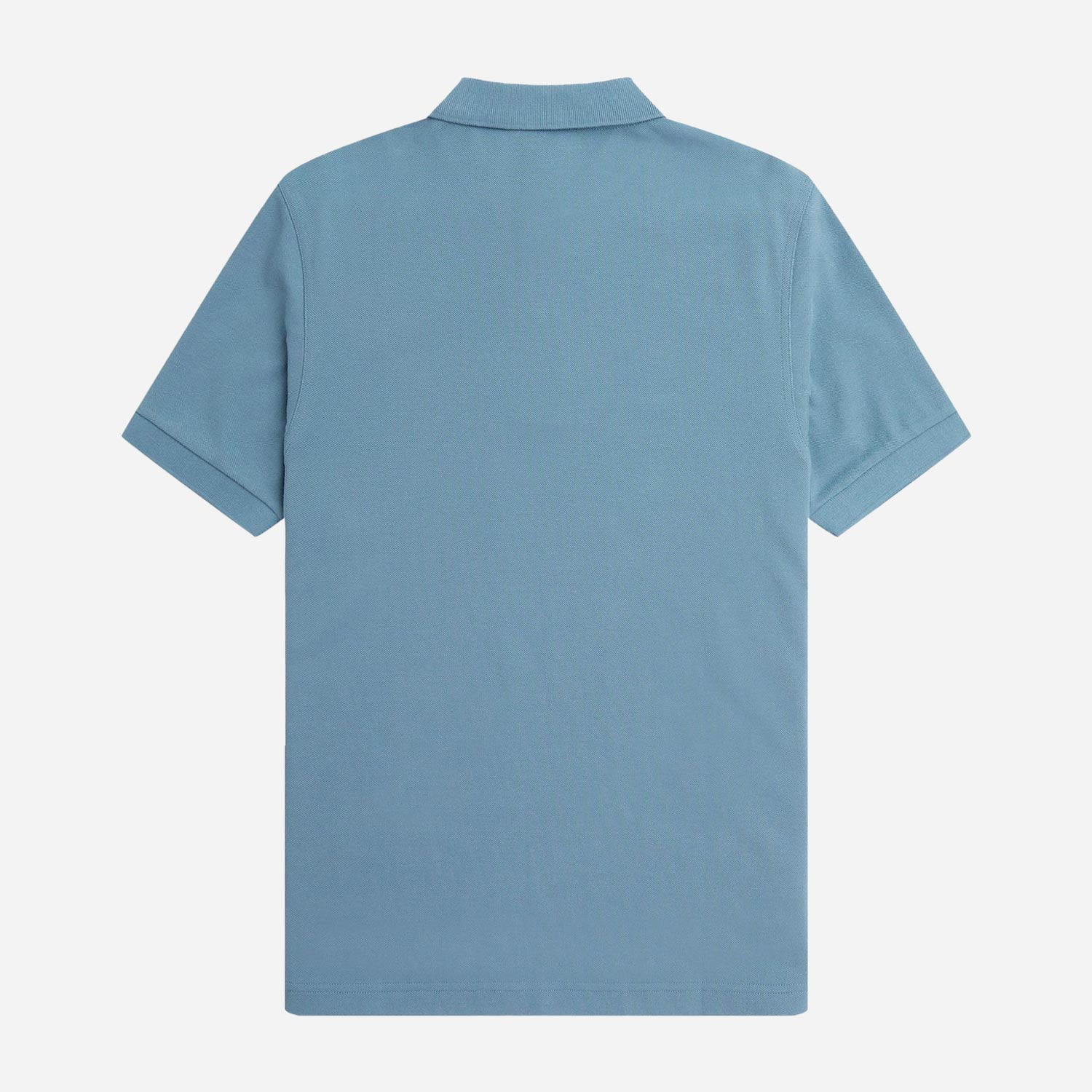 Fred Perry Plain Regular Fit Short Sleeve Polo - Ash Blue