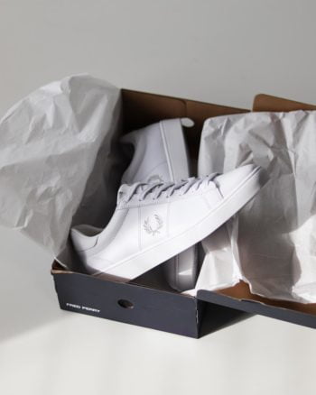 Fred Perry Baseline Shoe - White