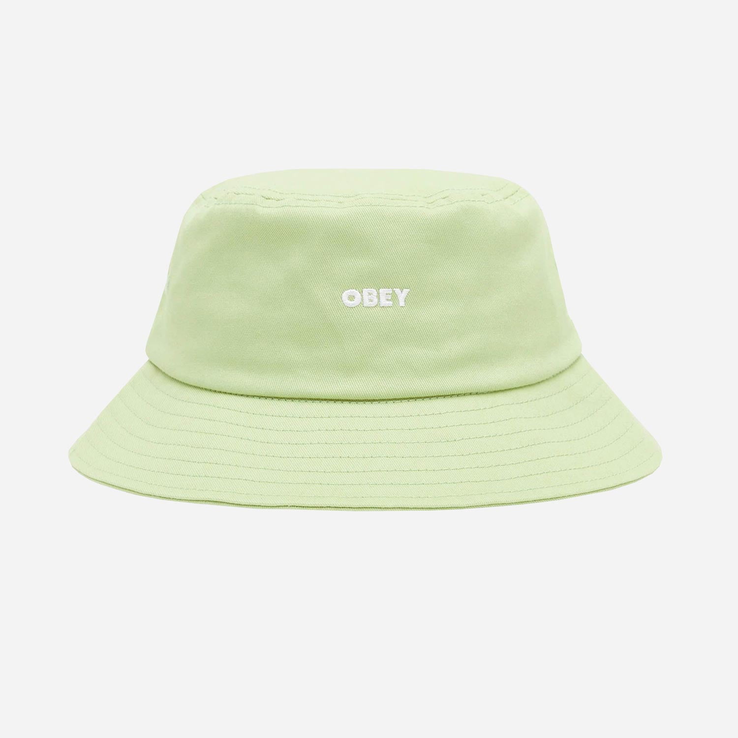 Obey Bold Twill Bucket Hat - Green Fig