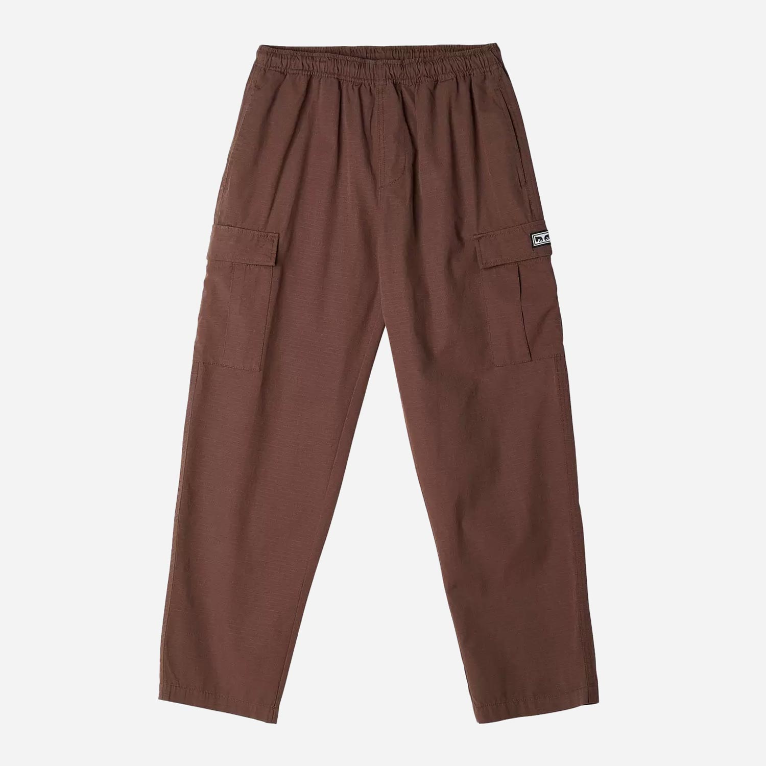 Obey Easy Ripstop Loose Fit Cargo Pant - Dark Brown