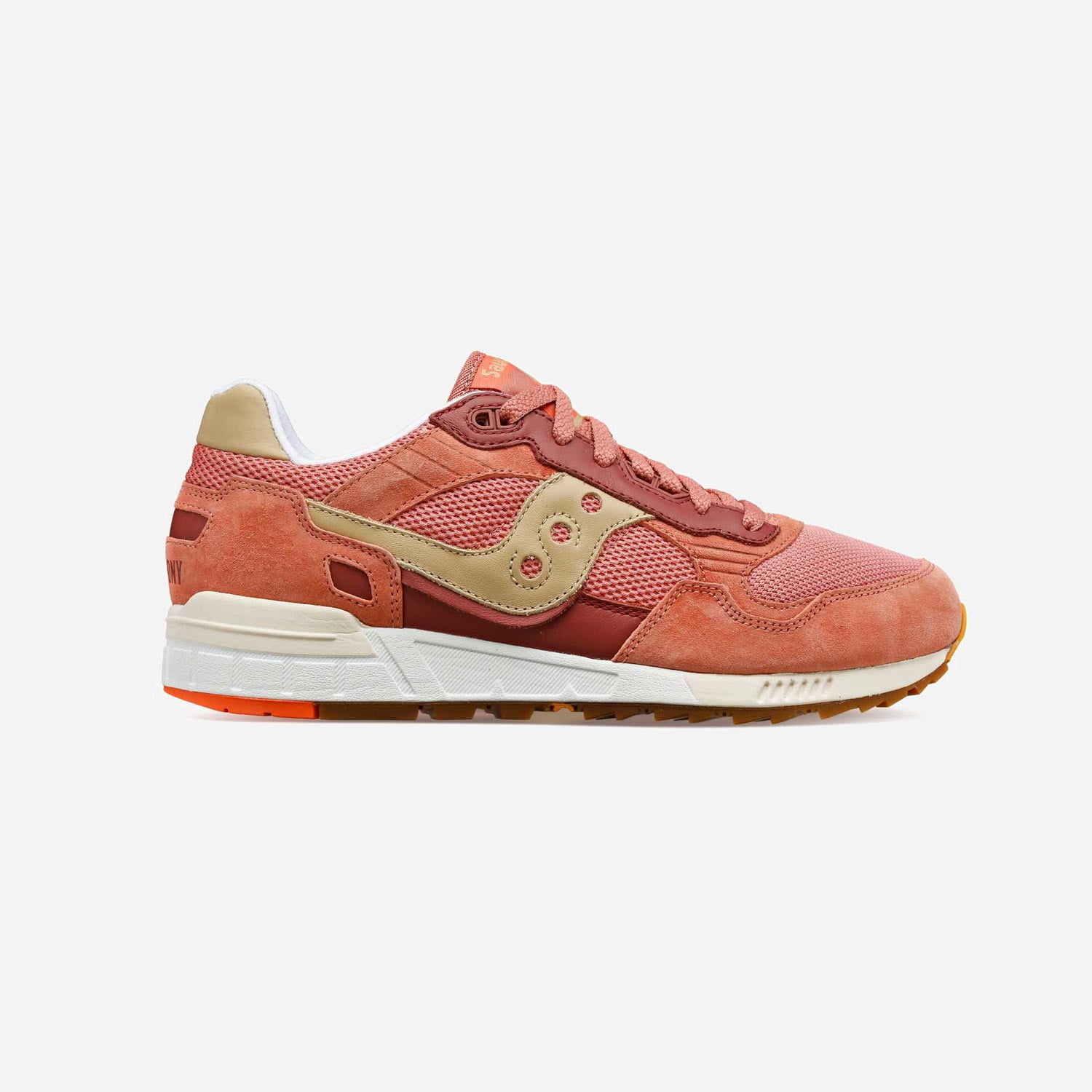 Saucony Shadow 5000 Trainer - Coral/Tan