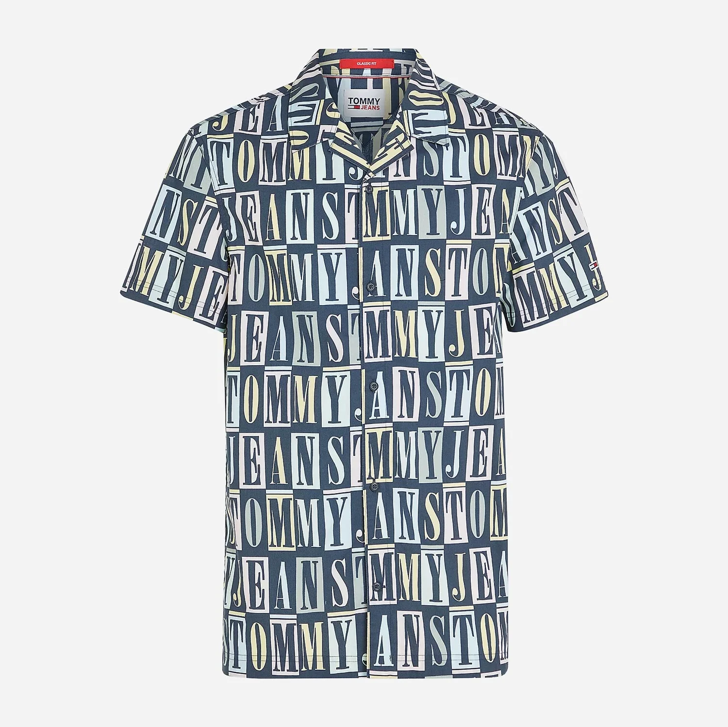 Tommy Jeans Classic AOP Short Sleeve Shirt - AOP Graphic