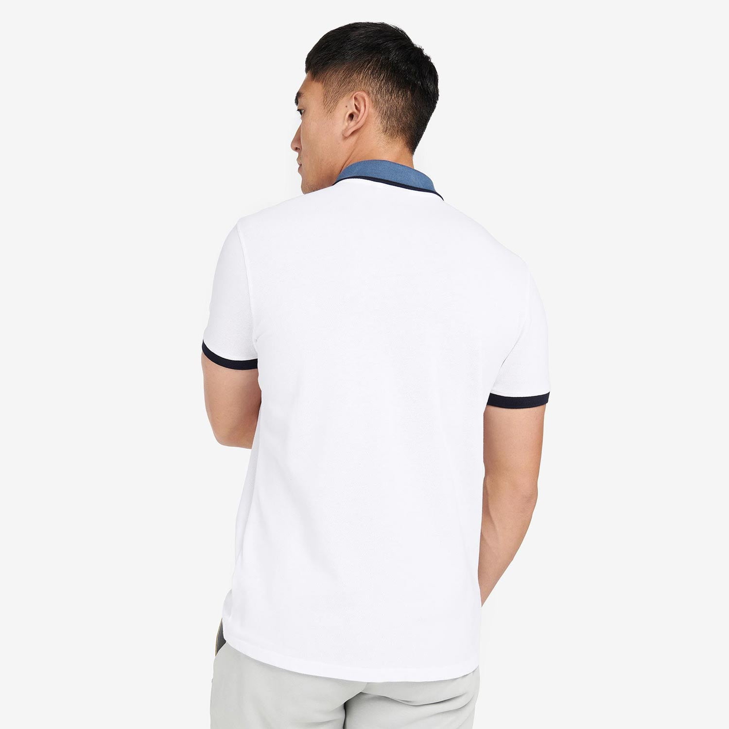 Barbour International Howall Short Sleeve Regular Fit Polo - White