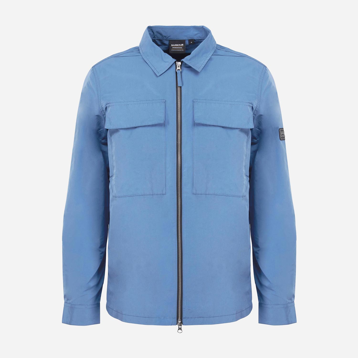 Barbour International Ray Regular Fit Overshirt - Blue Horizon