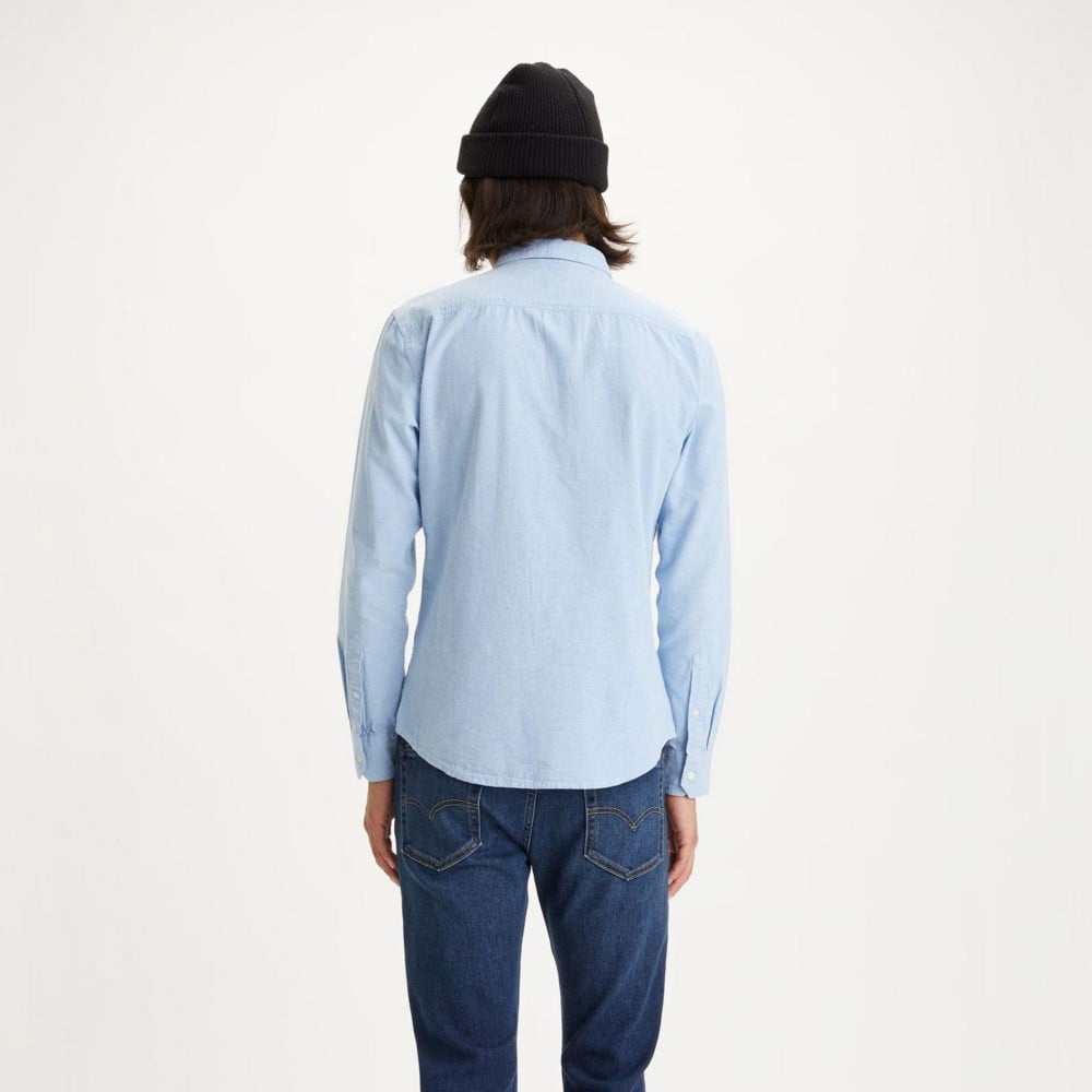 Levis Battery Housemark Slim Fit Long Sleeve Shirt - Allure