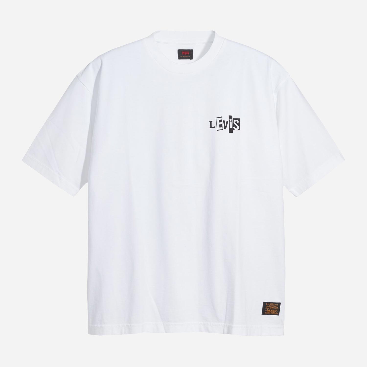 Levis Skateboarding Graphic Boxy Loose Fit Tee - White