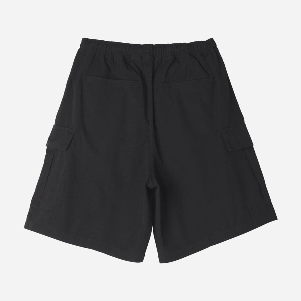 Obey Easy Ripstop Relaxed Fit Cargo Short - Black