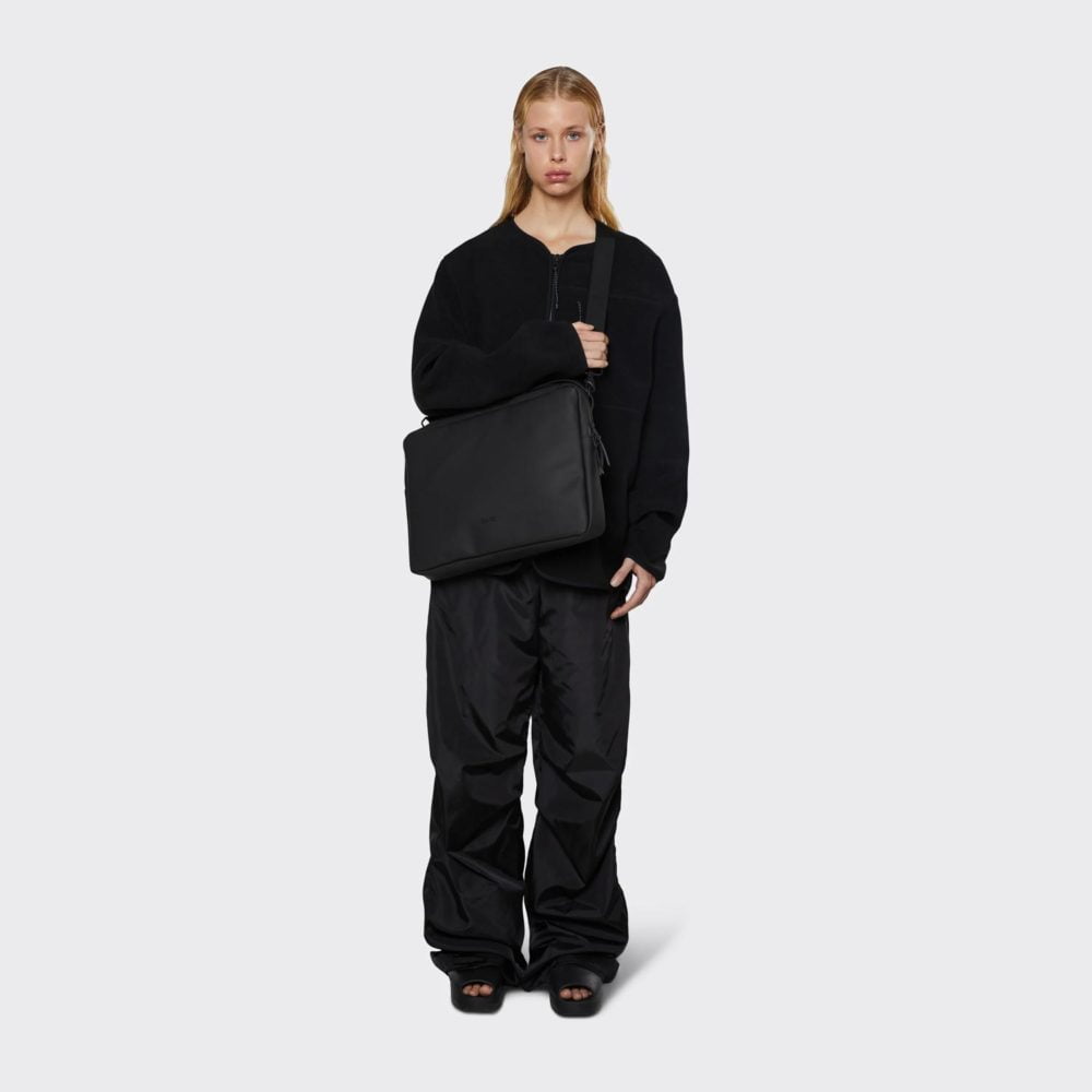 Rains 15”/16” Laptop Bag - Black