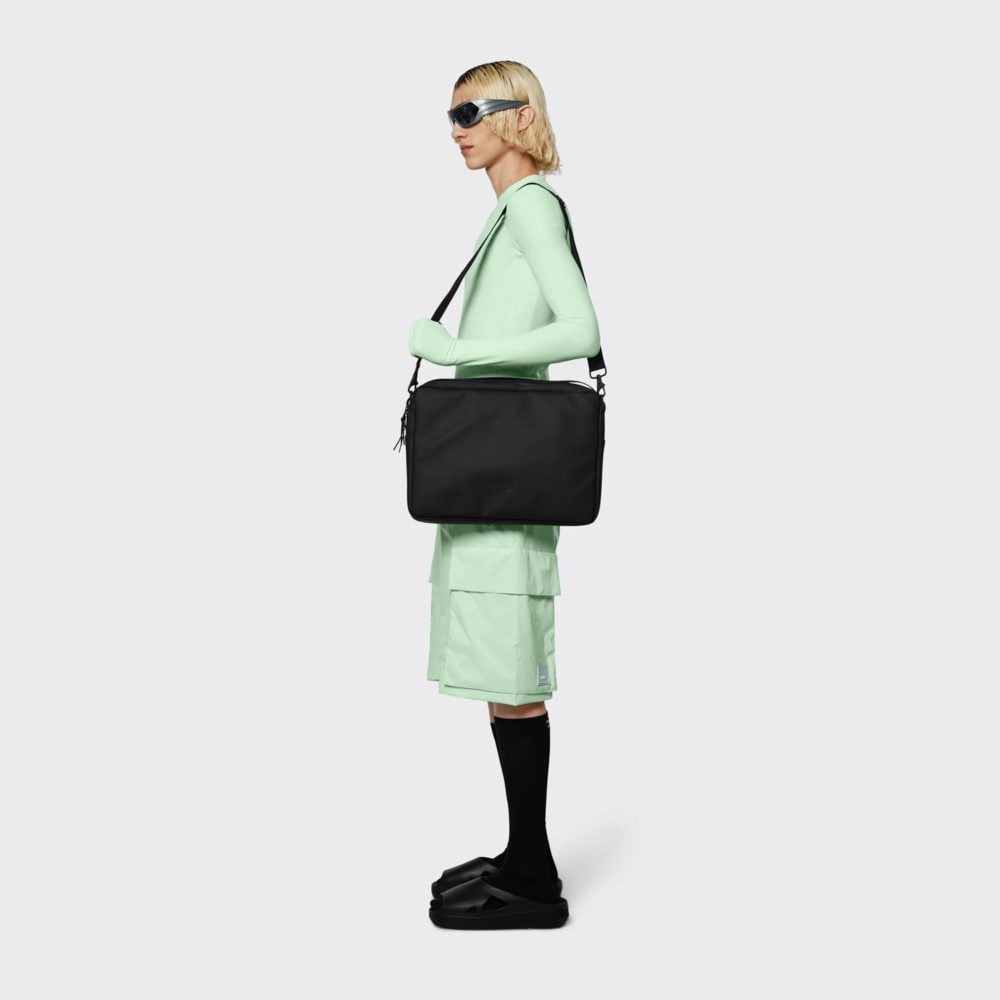 Rains 15”/16” Laptop Bag - Black