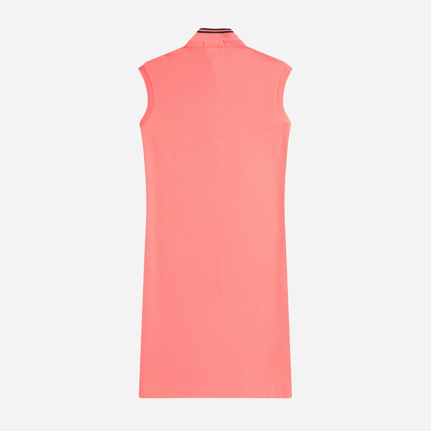 Fred Perry Women's X Amy Winehouse Printed Trim Pique Dress - Coral Heat