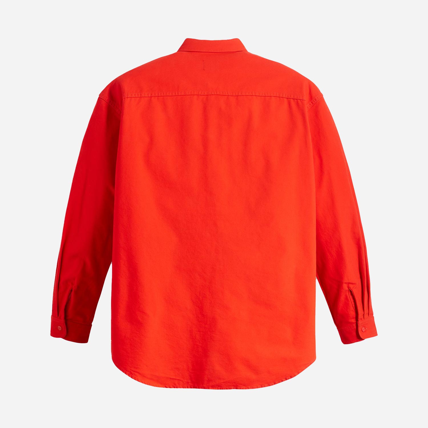 Levis Skate Woven Regular Fit Long Sleeve Shirt - Fiery Red