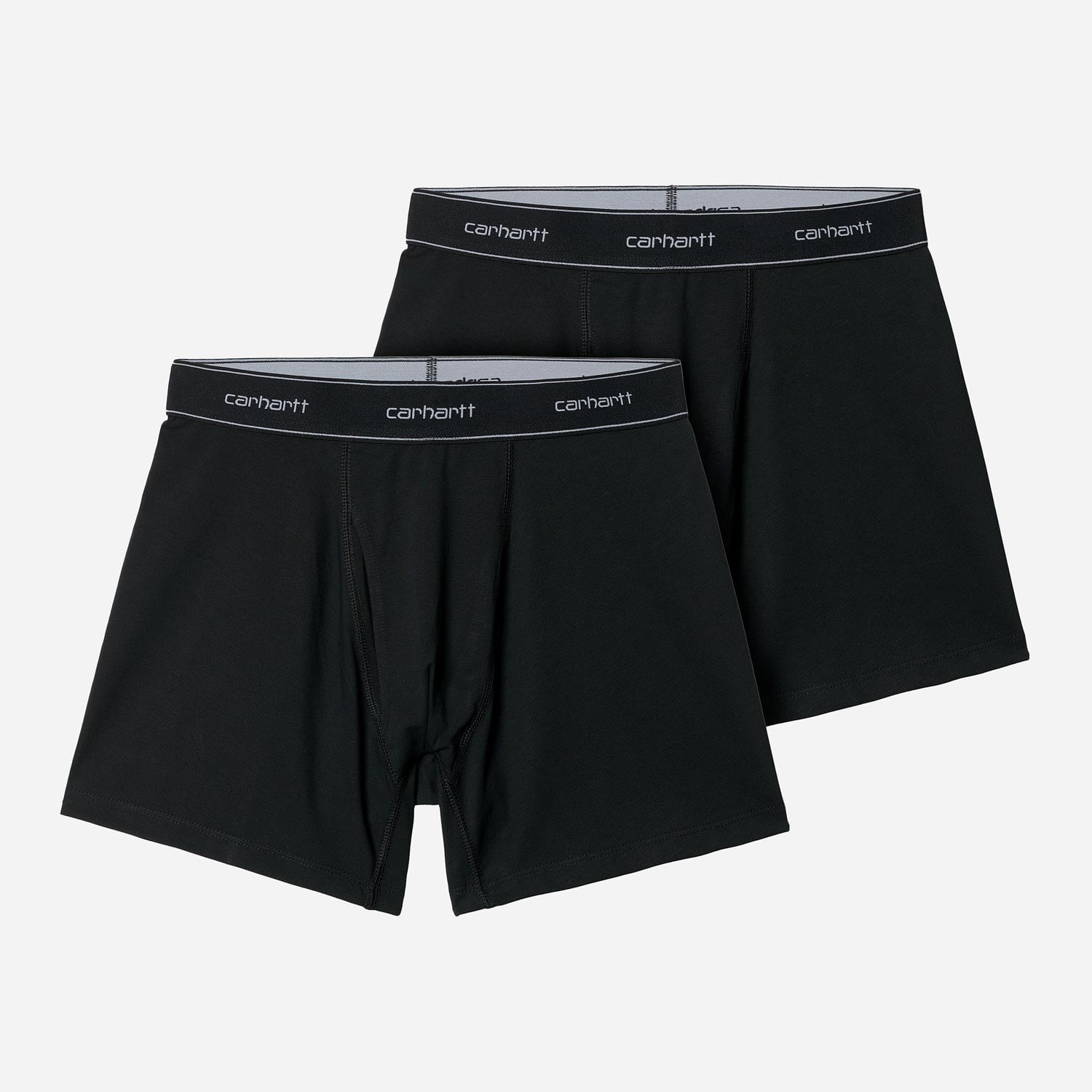 Carhartt WIP 2 Pack Cotton Trunk Boxer Short - Black/Black