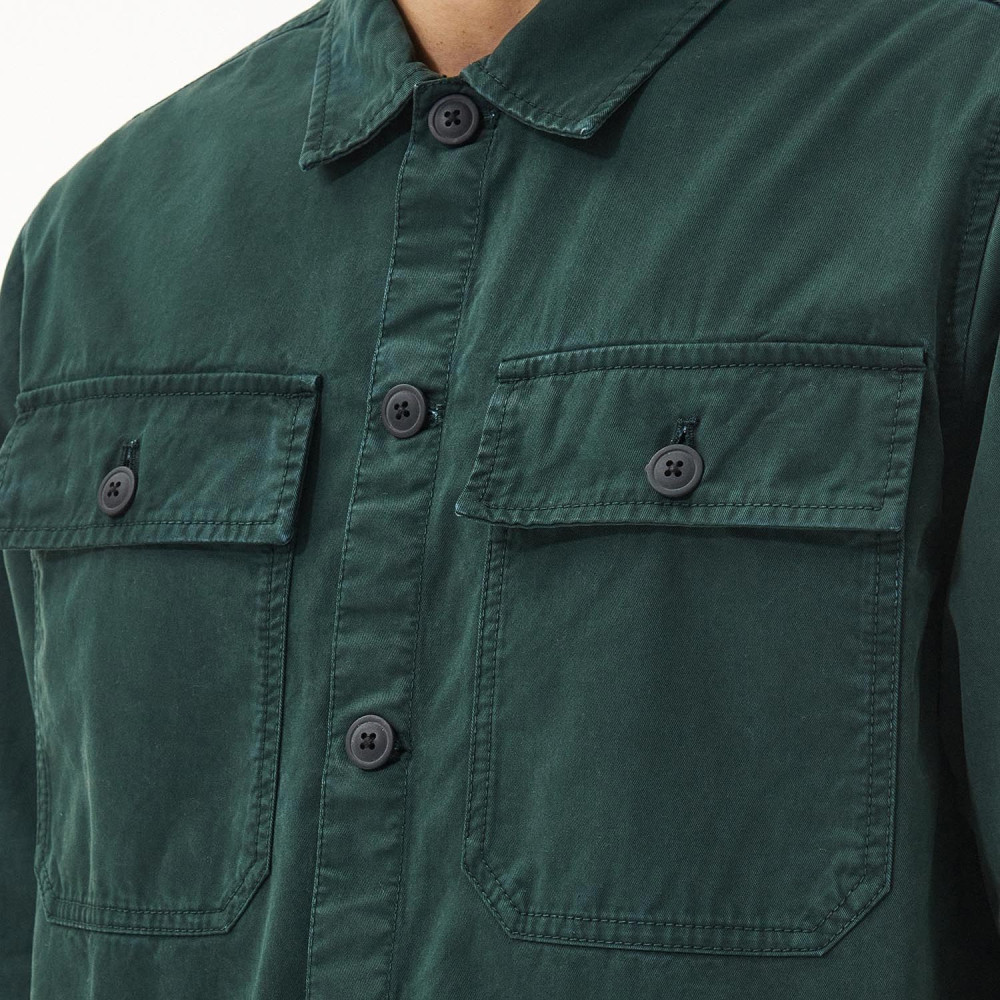 Barbour International Adey Regular Fit Long Sleeve Overshirt - Pine Grove