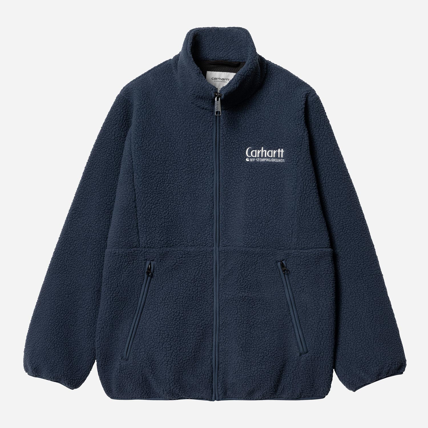 Carhartt WIP Draper Regular Fit Fleece Liner Jacket - Blue