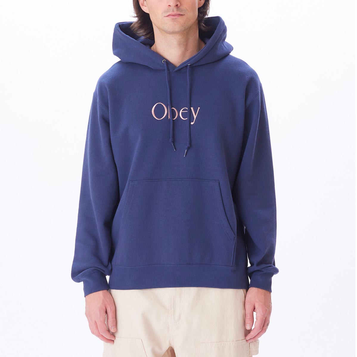 Obey Ages Hoodie - Academy Navy