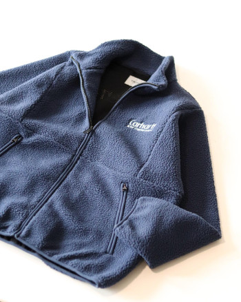 Carhartt WIP Draper Regular Fit Fleece Liner Jacket - Blue