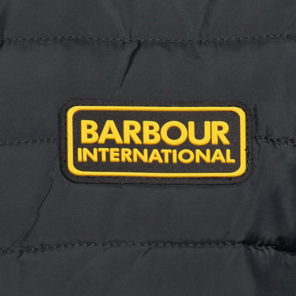 Barbour International Regular Fit Long Sleeve Mind Jacket - Black