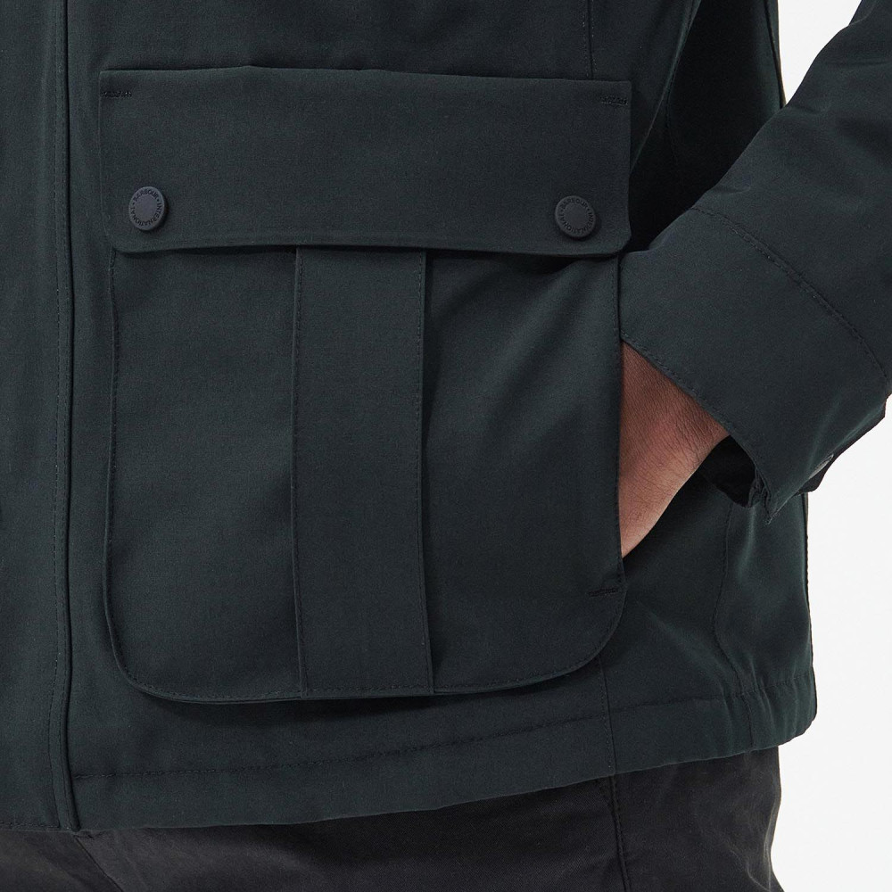 Barbour International Tourer Waterproof Regular Fit Long Sleeve Duke Jacket - Black