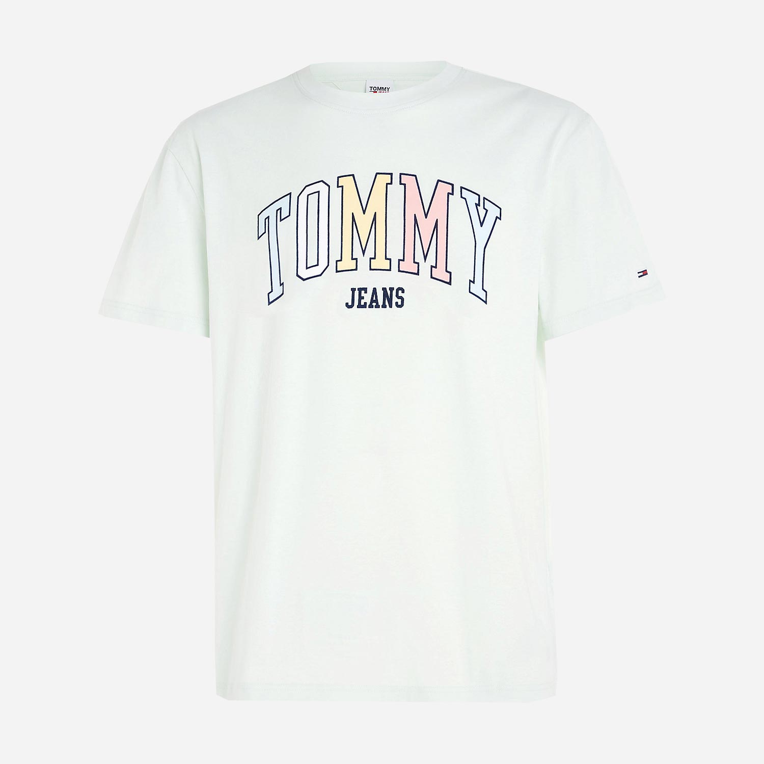 Tommy Jeans Classic College Pop Tee - Minty