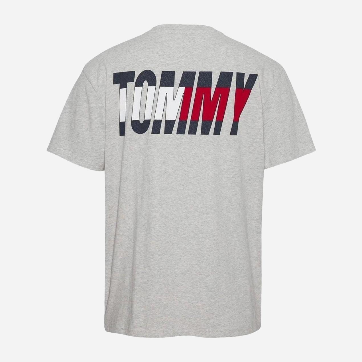 Tommy Jeans Classic Essential Corp Tee - Silver Grey Heather