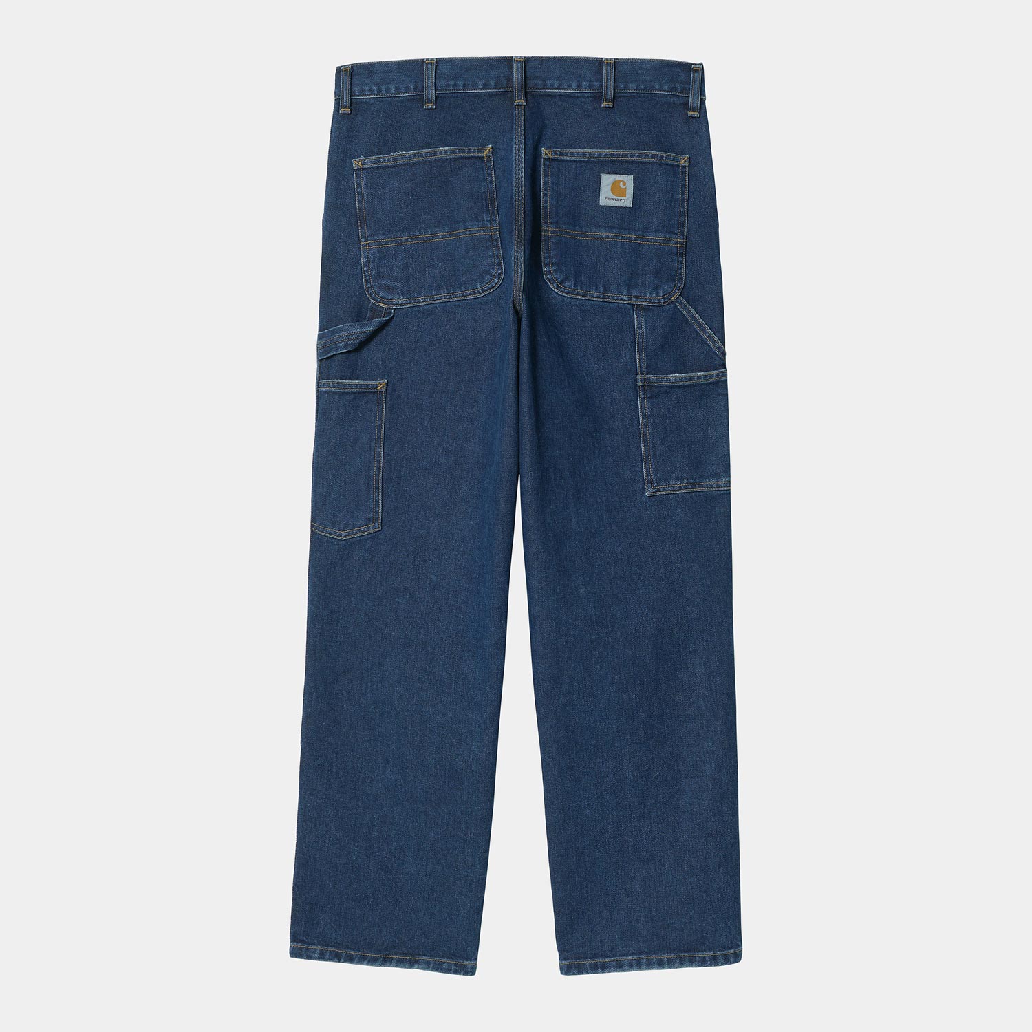 Carhartt WIP Relaxed Fit Double Knee Pant - Blue Stone Washed