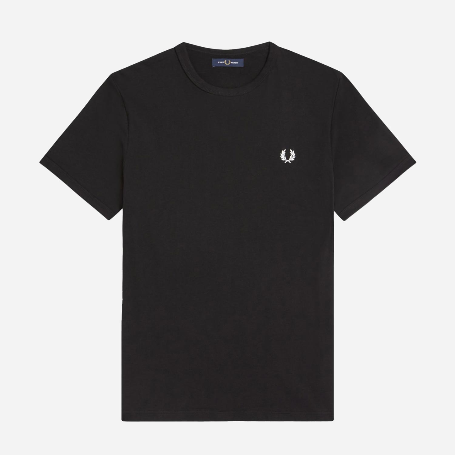 Fred Perry Ringer Tee - Black