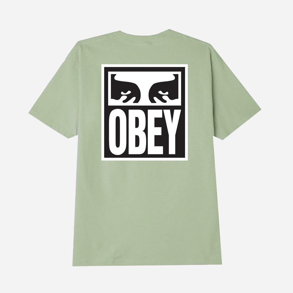 Obey Eyes Icon Regular Fit Short Sleeve Tee - Cucumber